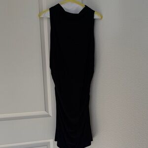 Reformation Black Mini Dress